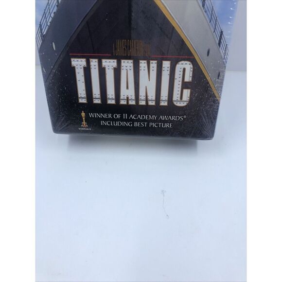 Titanic, VHS 1998 2-Tape Set Sprint Sticker, Paramount! New, Sealed. - Picture 4 of 12